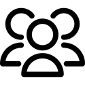 Bulk create users icon